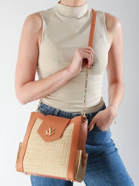 Cross Body Tas Estival Vanessa wu Bruin estival MA0125 ander zicht 1